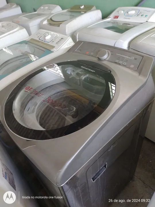 LAVADORA BRASTEMP ATIVE 11KLS INOX 220V - Foto 3