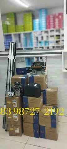 Motor para portão Garen DZ casa 10 segundos com instalação inclusa - Foto 5