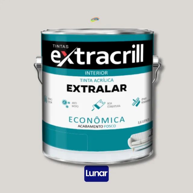 Tinta Acrilica Extracrill Extralar Galão 3,6L - Foto 5