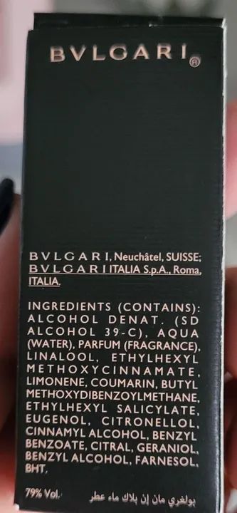 Perfume BVLGARI Man In Black *5ml* - Foto 4