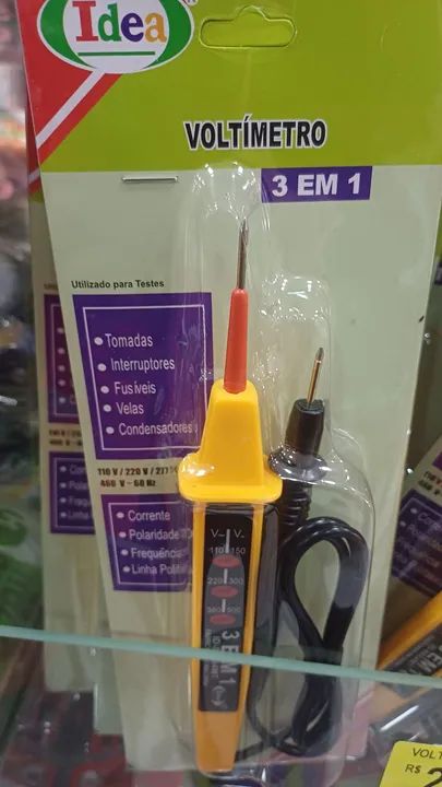 Voltímetro multi teste medidor tensão 2