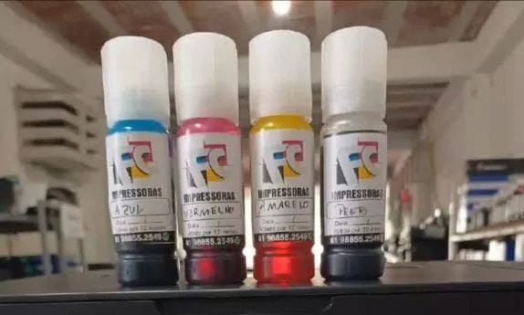  Tinta Epson 504/544 Preto, Ciano, Magenta e Amarelo