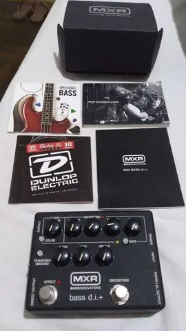 Pedal Mxr Bass  D.I. M-80 com Distortion novo - Foto 2
