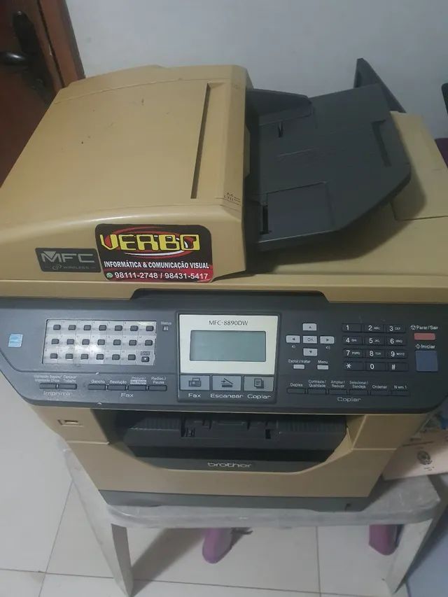 VENDO IMPRESSORA BROTHER MFC-8890DW - Foto 2