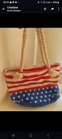 Bolsa da bandeira Estados Unidos da América 