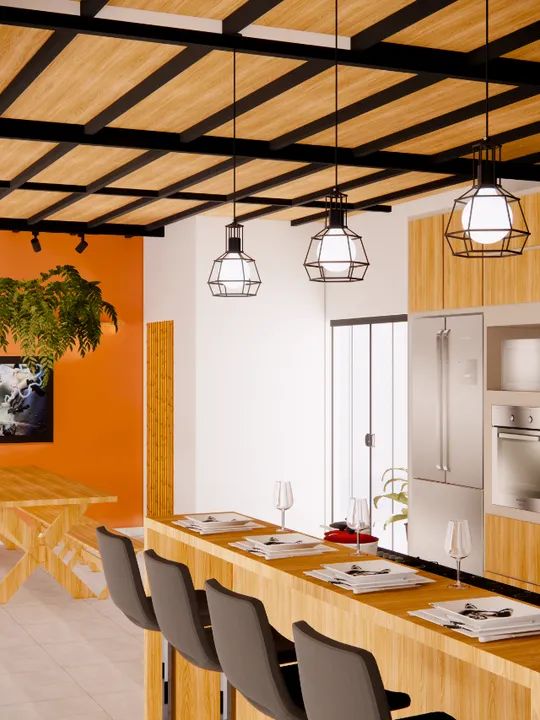 Projeto Churrasqueira - Espaço Gourmet - Foto 2