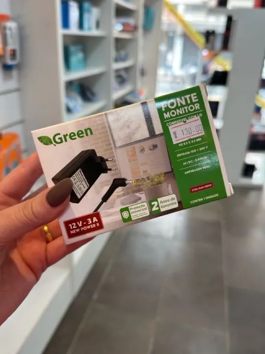 Fonte Monitor LG Green New Power II 12V 3A