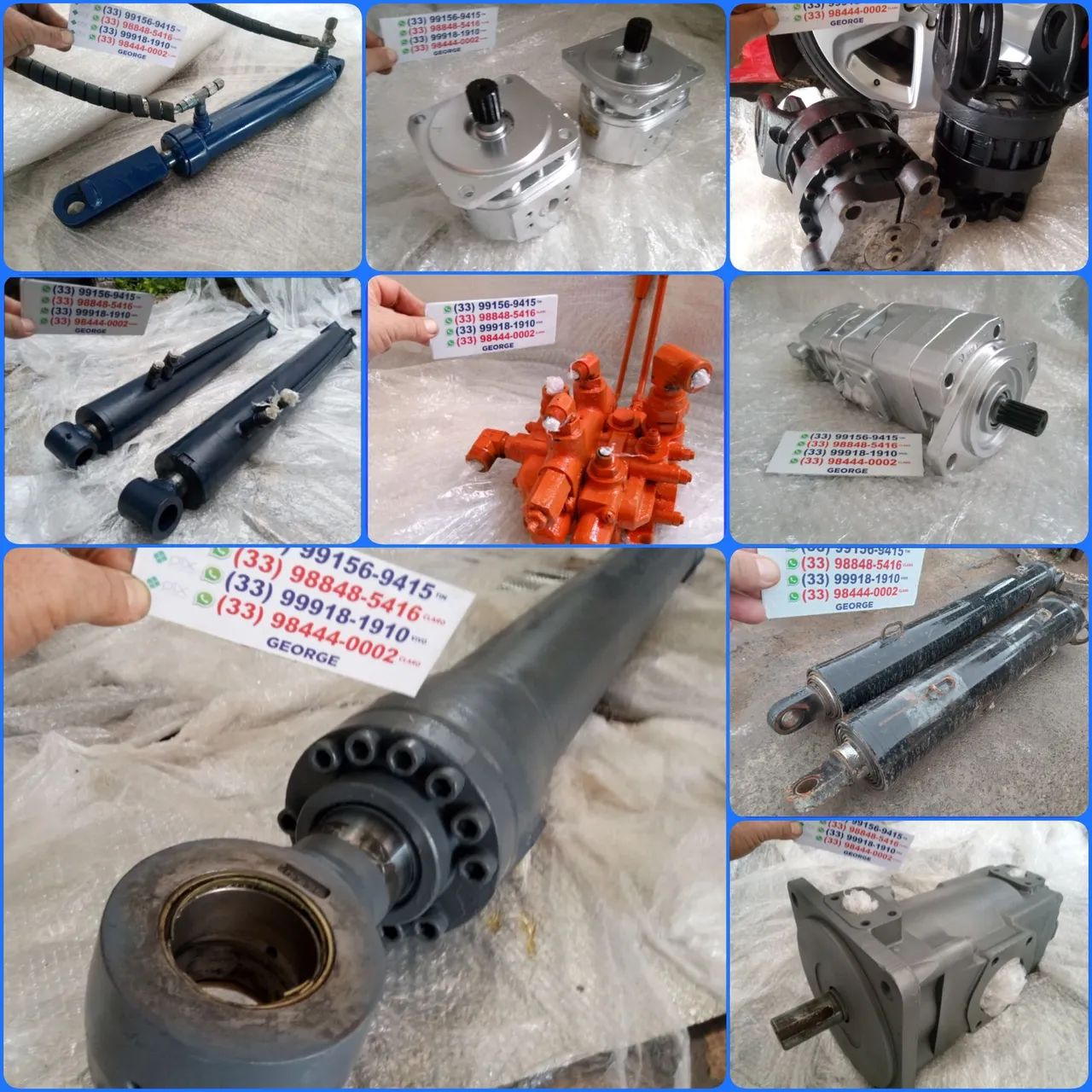 PISTÃO HIDRÁULICO ESCAVADEIRA  - Foto 4