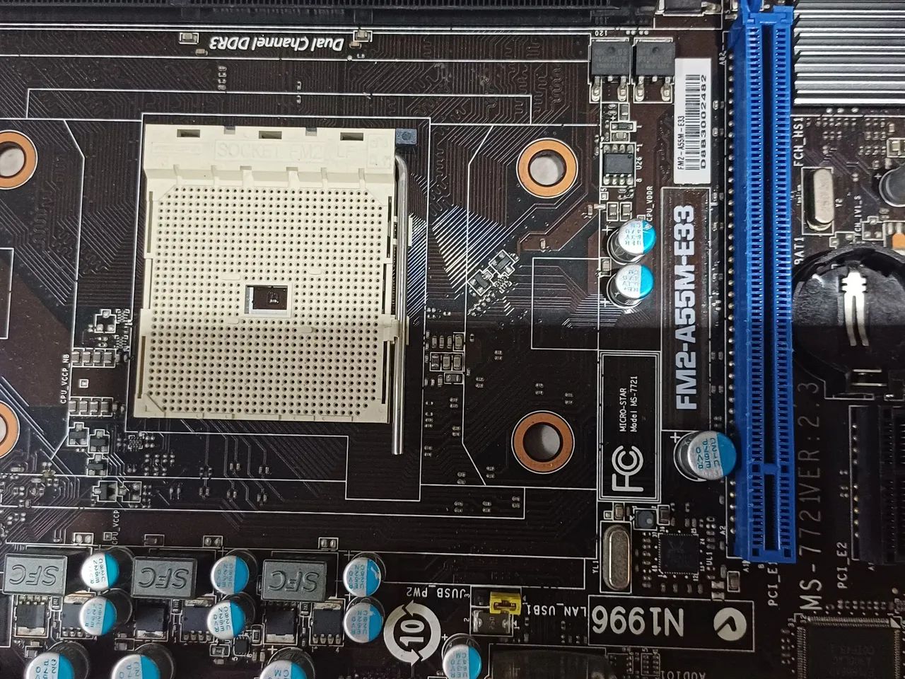 Placa mae ddr3 ,soquet FM2 ,bios atualizada - Foto 3