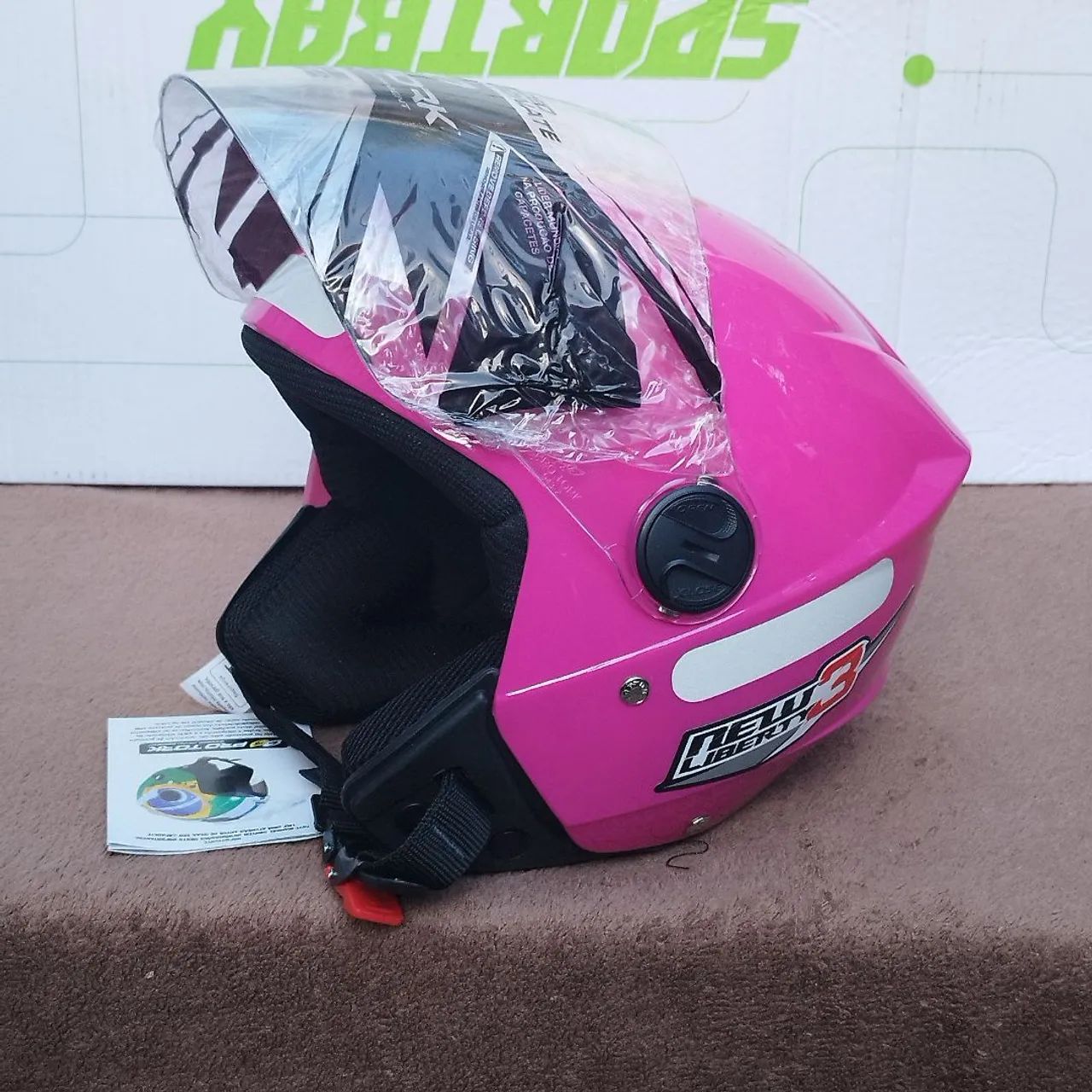 Capacete feminino 56 novo - Foto 4