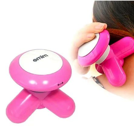 Mini Massageador Polvo Portátil Corporal Recarregável Usb z249 