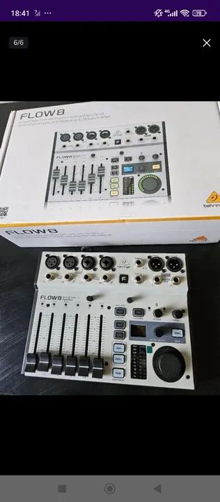 Mesa Behringer Flow 8 Digital 8 Entradas - Foto 6