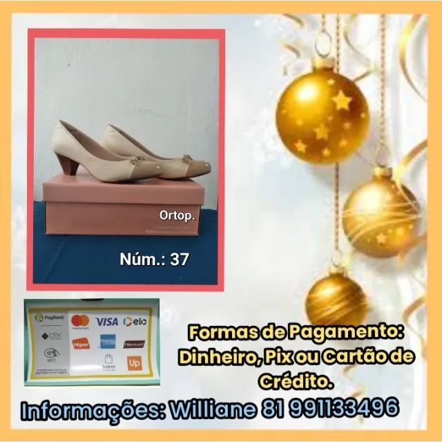 Sapato feminino salto baixo ultra conforto  - Foto 6