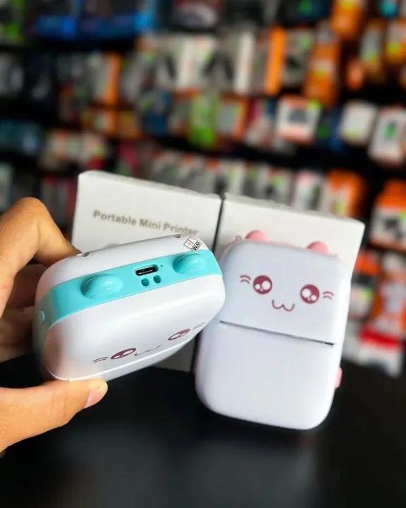 Mini Impressora Térmica Bluetooth Portátil  - Foto 5