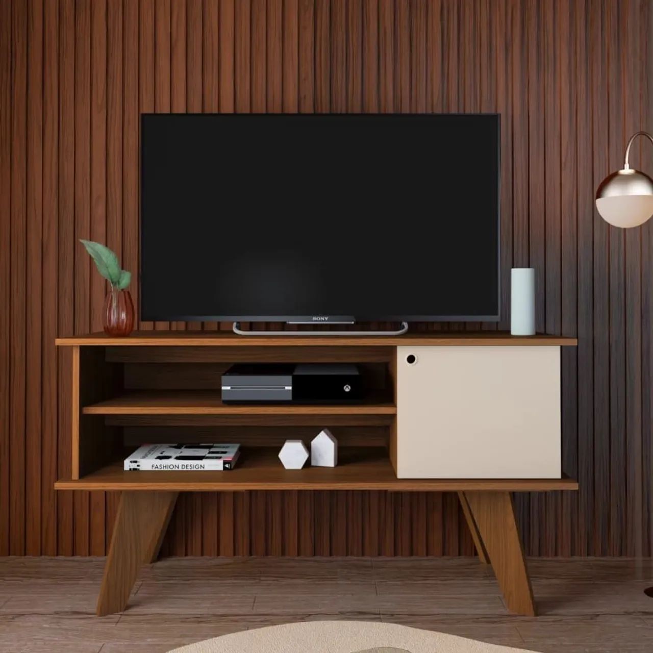 RACK PARA TVS DE ATÉ 55 POLEGADAS NOVOOOO NA CAIXA  - Foto 4