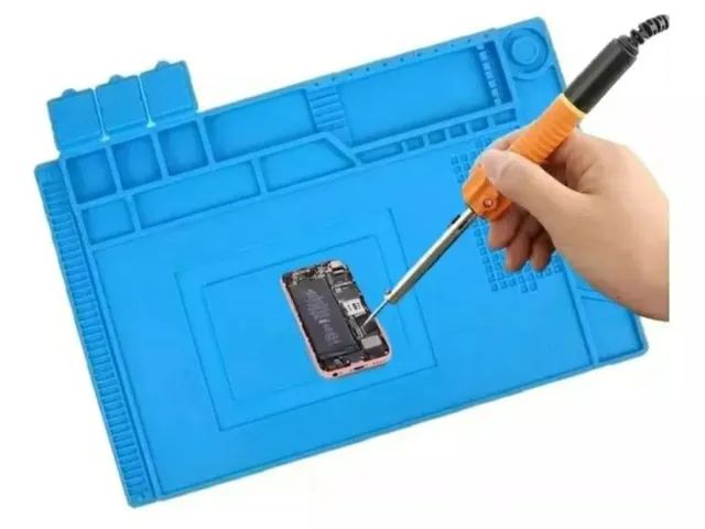 Manta tapete magnética para manutenção em eletrônicos  + um jogo de chaves  - Foto 2