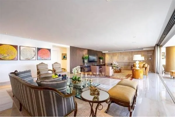Apartamento com 4 dormitórios à venda, 495 m² por R$ 9.980.000,00 - Campo Belo - São Paulo