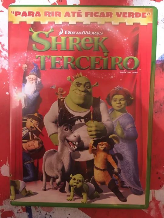 Dvd Shrek Terceiro
