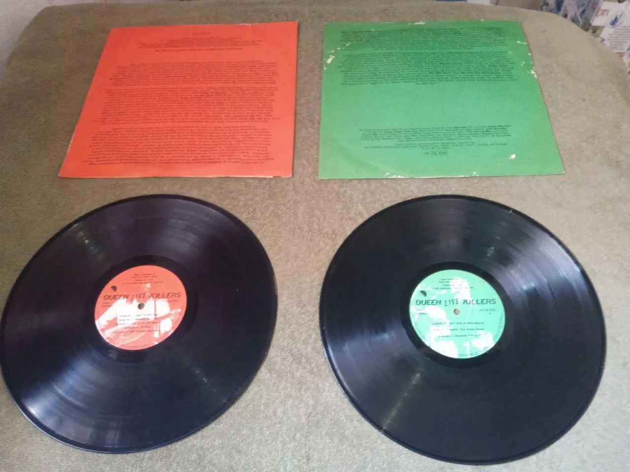 LP Disco Vinil DUPLO QUEEN live KILLERS com ENCARTES  - Foto 3