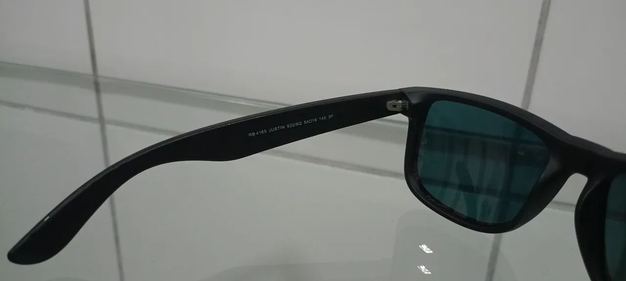 Óculos de sol Ray-ban Justin Lente Red original  - Foto 4