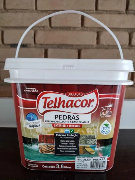Impermeabilizante para telhas, pedras, cerâmica Telhacor incolor - novinho - Morumbi, SP