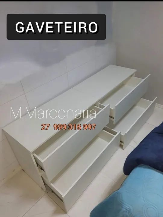 GAVETEIRO DE 1,80M  GRANDE