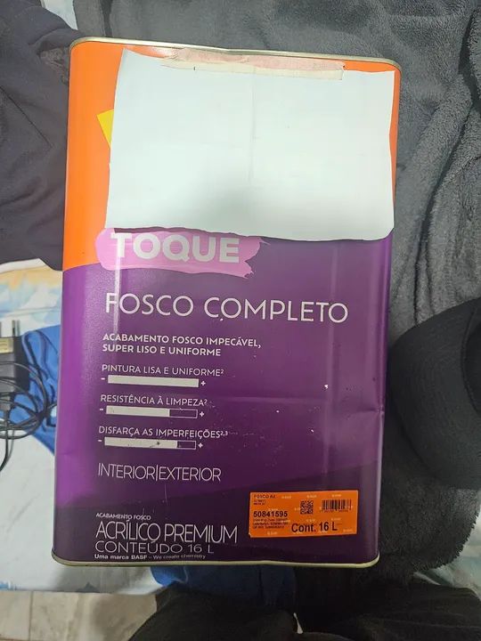 TINTA TOQUE FOSCO COMPLETO COR (VERDE CLARINHO) PREMIUM LAVÁVEL 