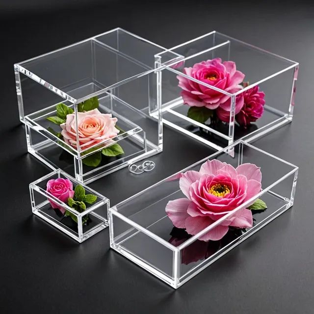 Chapa de acrílico ideal para fazer caixas expositores