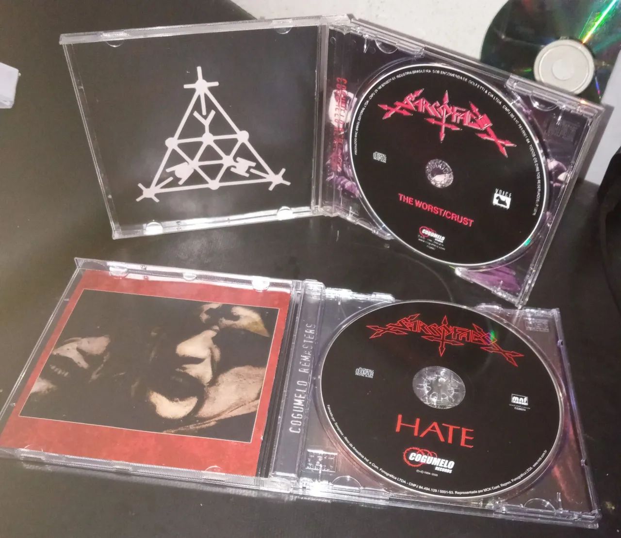 SARCÓFAGO Hate The Worst / Crust  - Foto 3