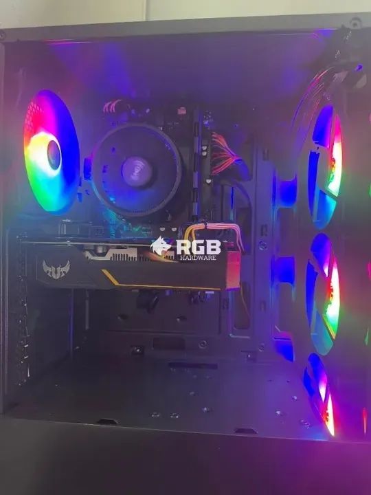 Computador Gamer Novo Completo Roda Tudo 1 Ano de garantia - Foto 2