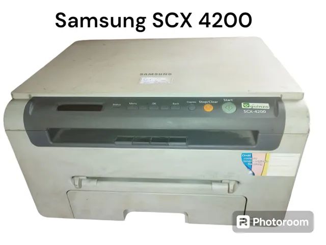 Impressora Samsung scx 4200 no estado