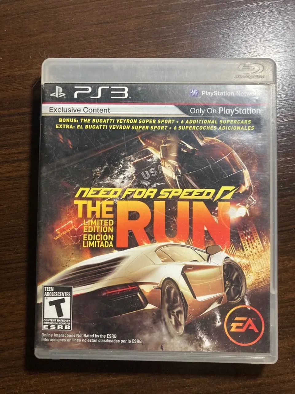 Need For Speed The run ORIGINAL PS3