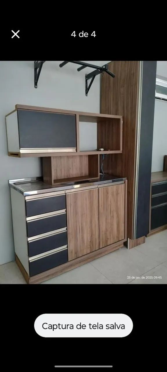 Vendo jogo de cozinha MDF 64842071031554120