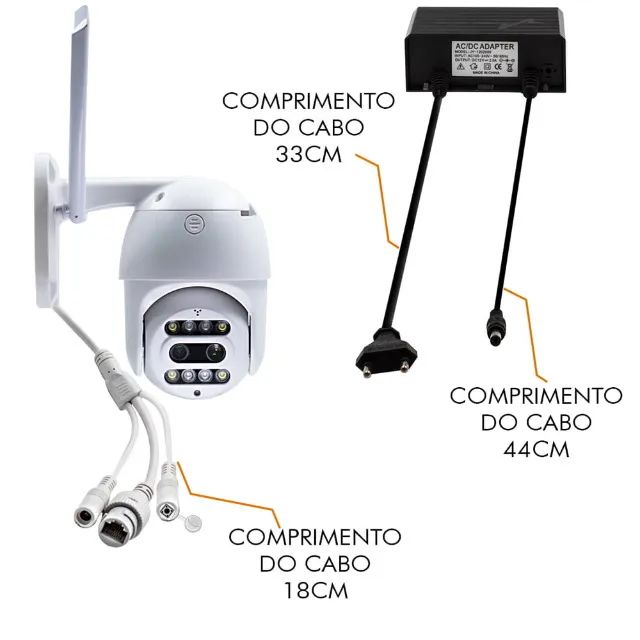 Câmera de Segurança Haiz Dome PTZ HZ-359 - Foto 3