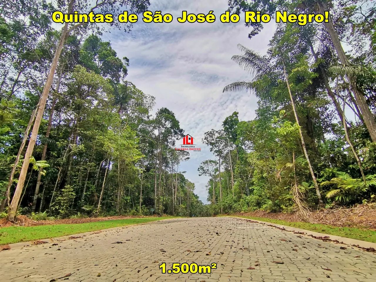 Quintas de São José do Rio Negro 1.500m² a 2.860m² Ponta Negra!
