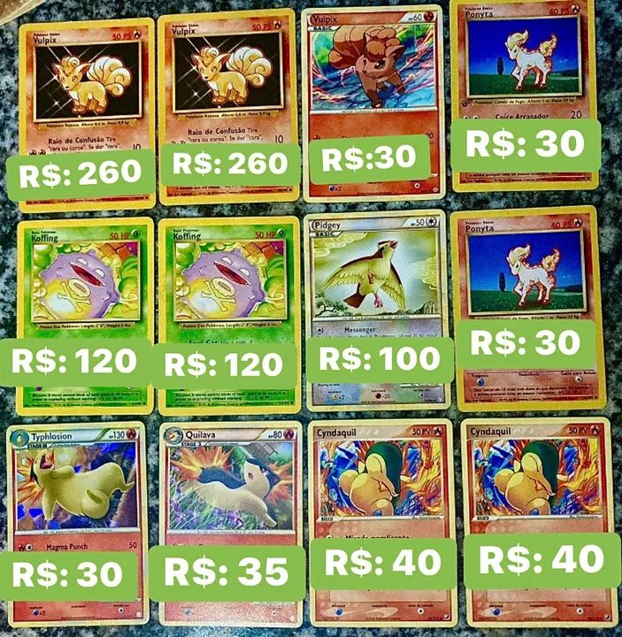 Cartas Pokémon - vendo separadamente - Foto 3