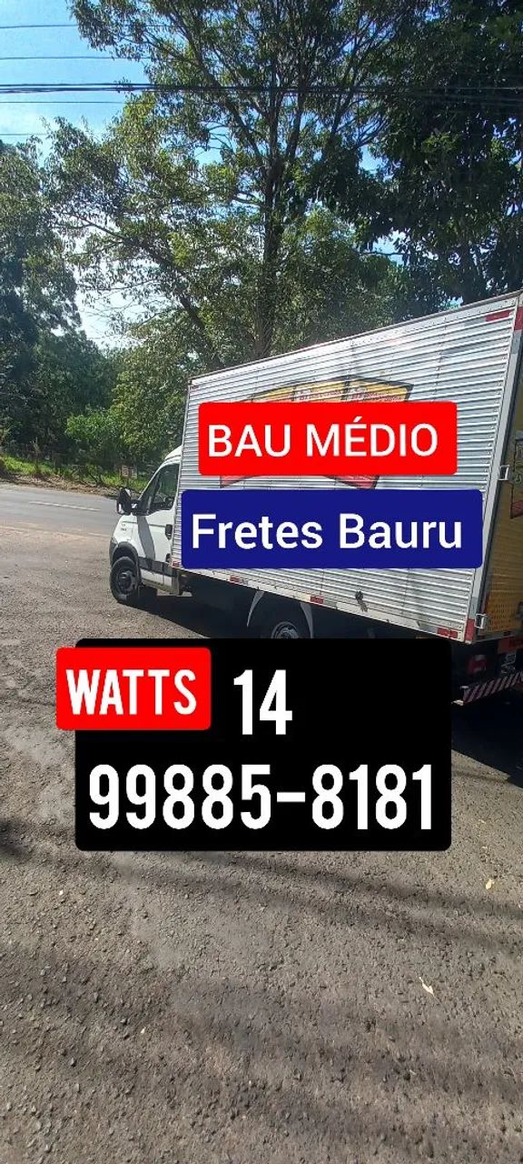 MUDANÇA / FRETE BAURU BAU MÉDIO SERVIÇO 