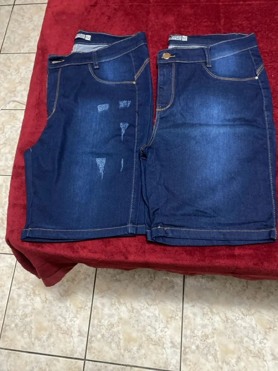 Shorts Jeans Premium- Tamanho 52