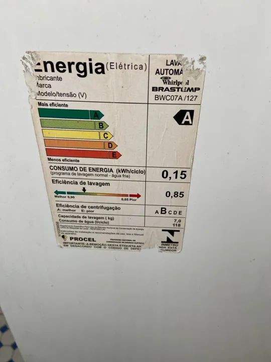 Maquina de lavar Brastemp 7 k - Foto 4
