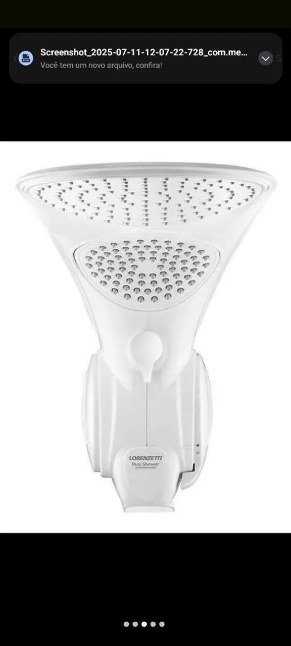 Baixou Ducha Duo Shower Lorenzetti