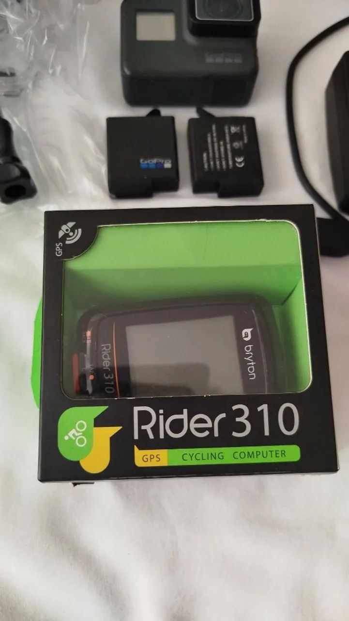 GoPro Hero 6 Black semi nova !!! + GPS Bike  - Foto 6