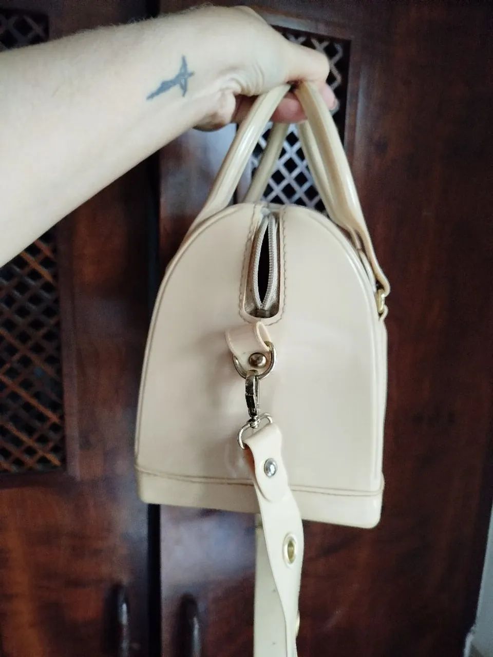 Bolsa Petite Jolie Bege - Foto 2