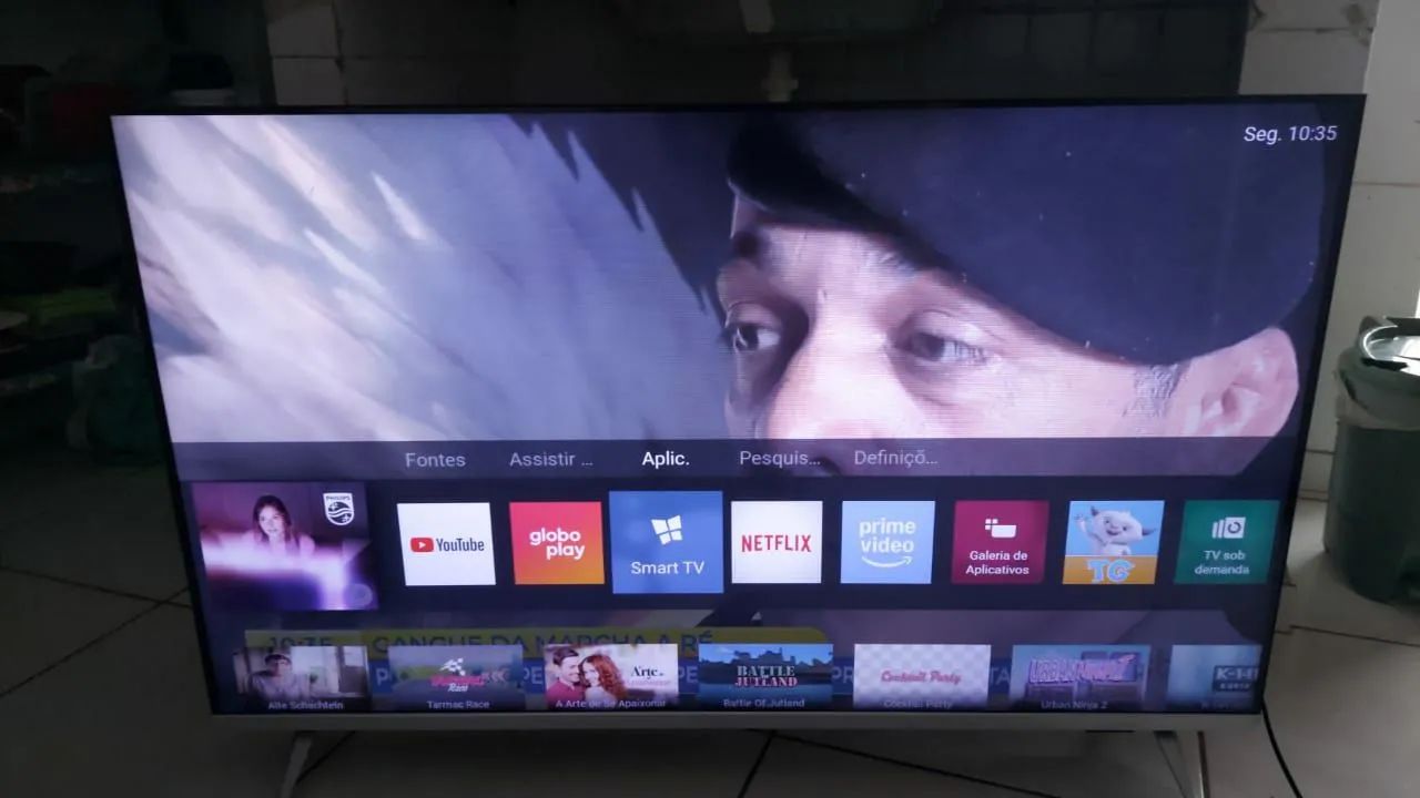 TV 50 polegadas smart Philips 4k - Foto 2