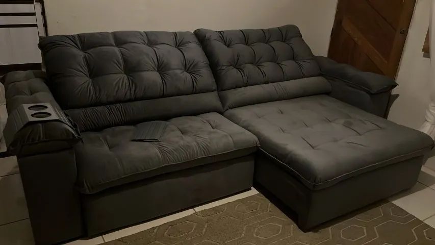 Sofá Elisa Tam. 2,10m Retrátril 