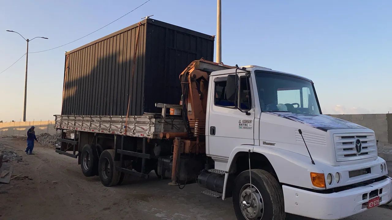 Caminhão Mercedez Benz 1620 com Munck de 12TON - Foto 3