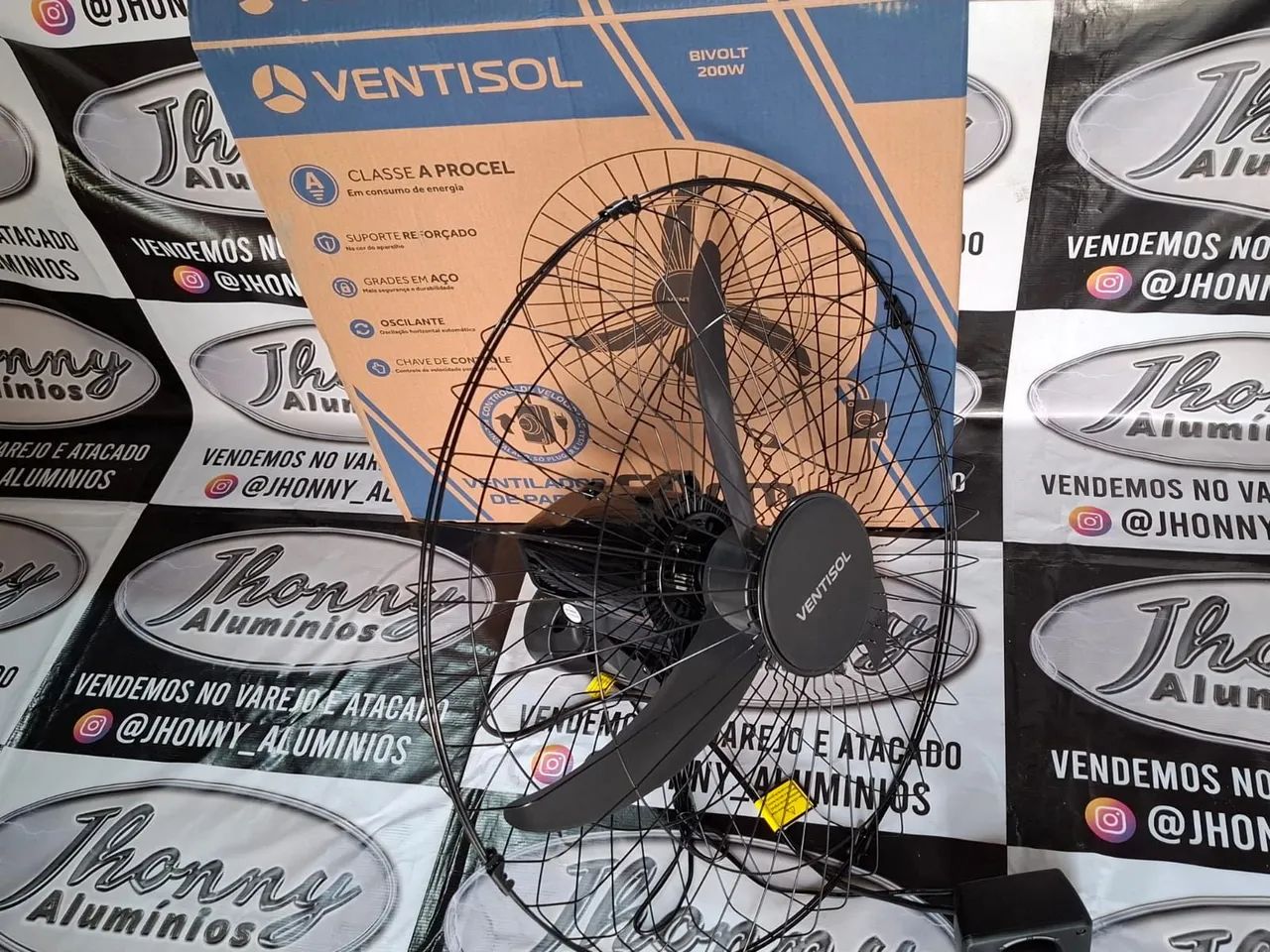 Ventilador de parede 60cm - Foto 2