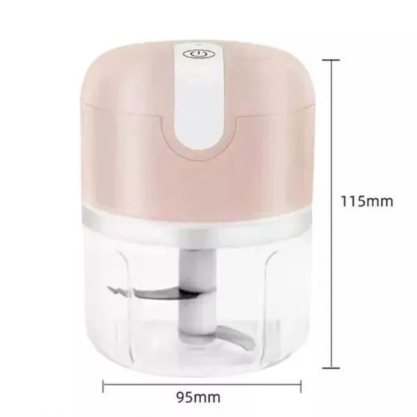 Mini Processador Triturador Sem Fio Elétrico 250ML IZEKITCHEN - Foto 2