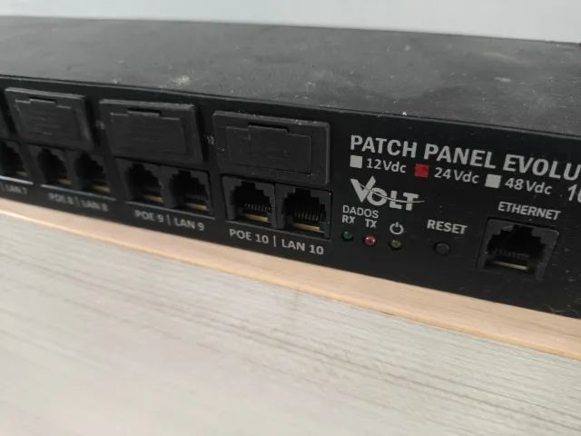 PATCH PANEL EVOLUCION VOLT Poe 10 Portas Snmp