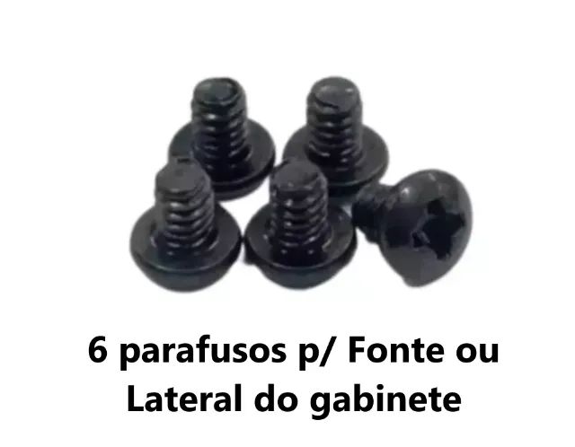 Kit c/ 30 parafusos p/ montagem de PC - Foto 2