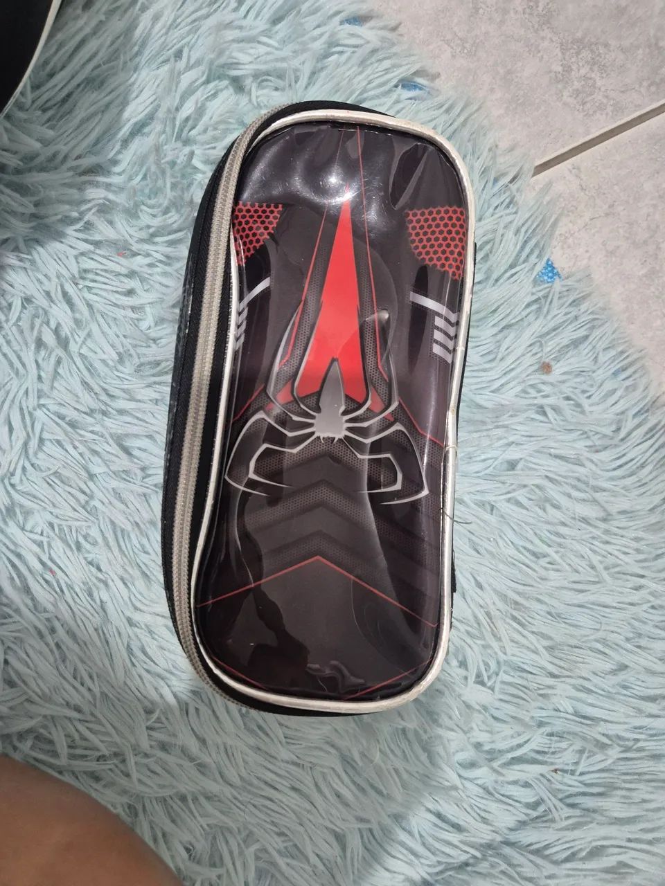 Mochila, estojo e mala do homem aranha  - Foto 6